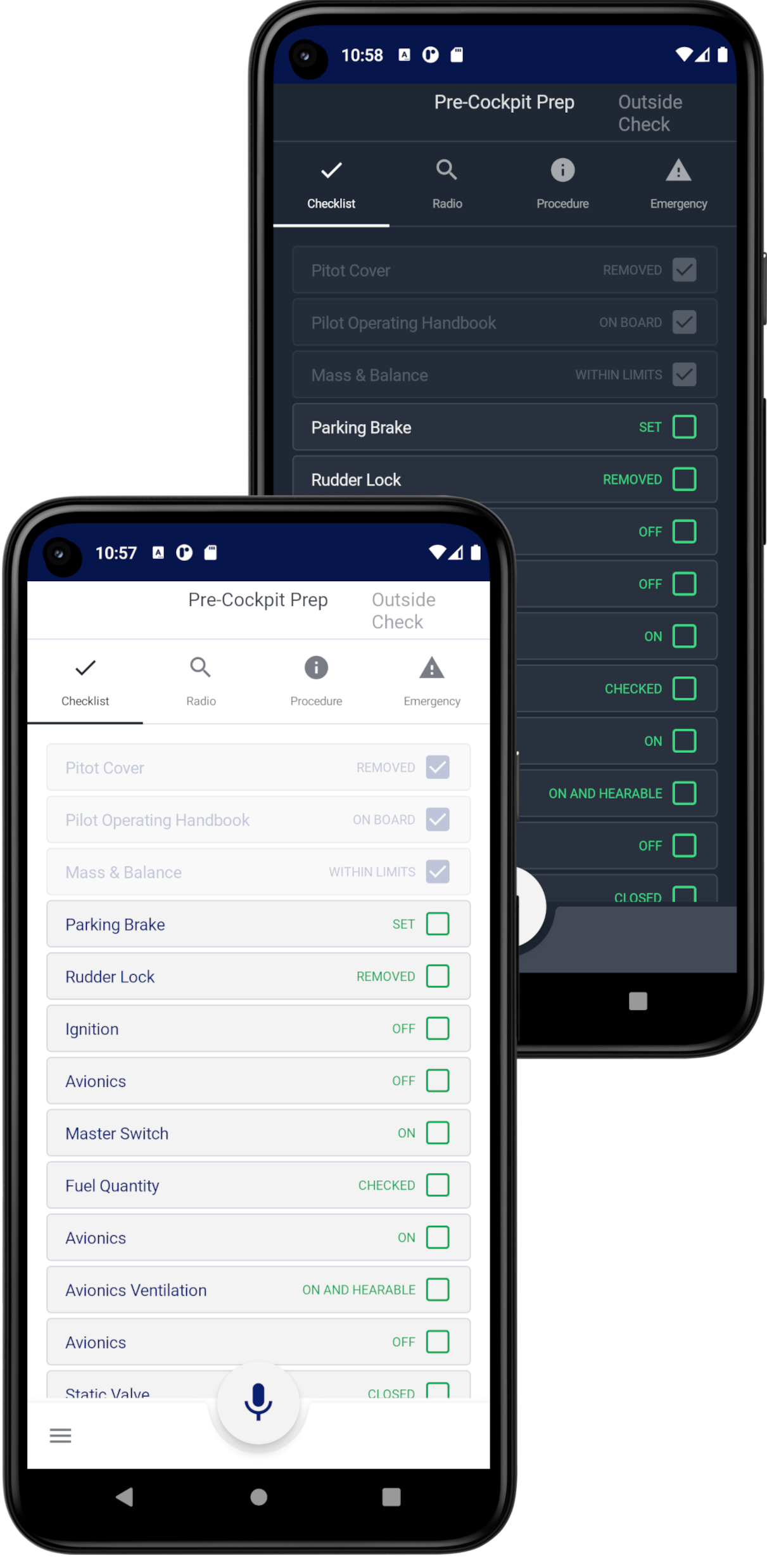 pilotry Strömmer aviation aerospace Luftfahrt software android app pilotc aircraft checklist